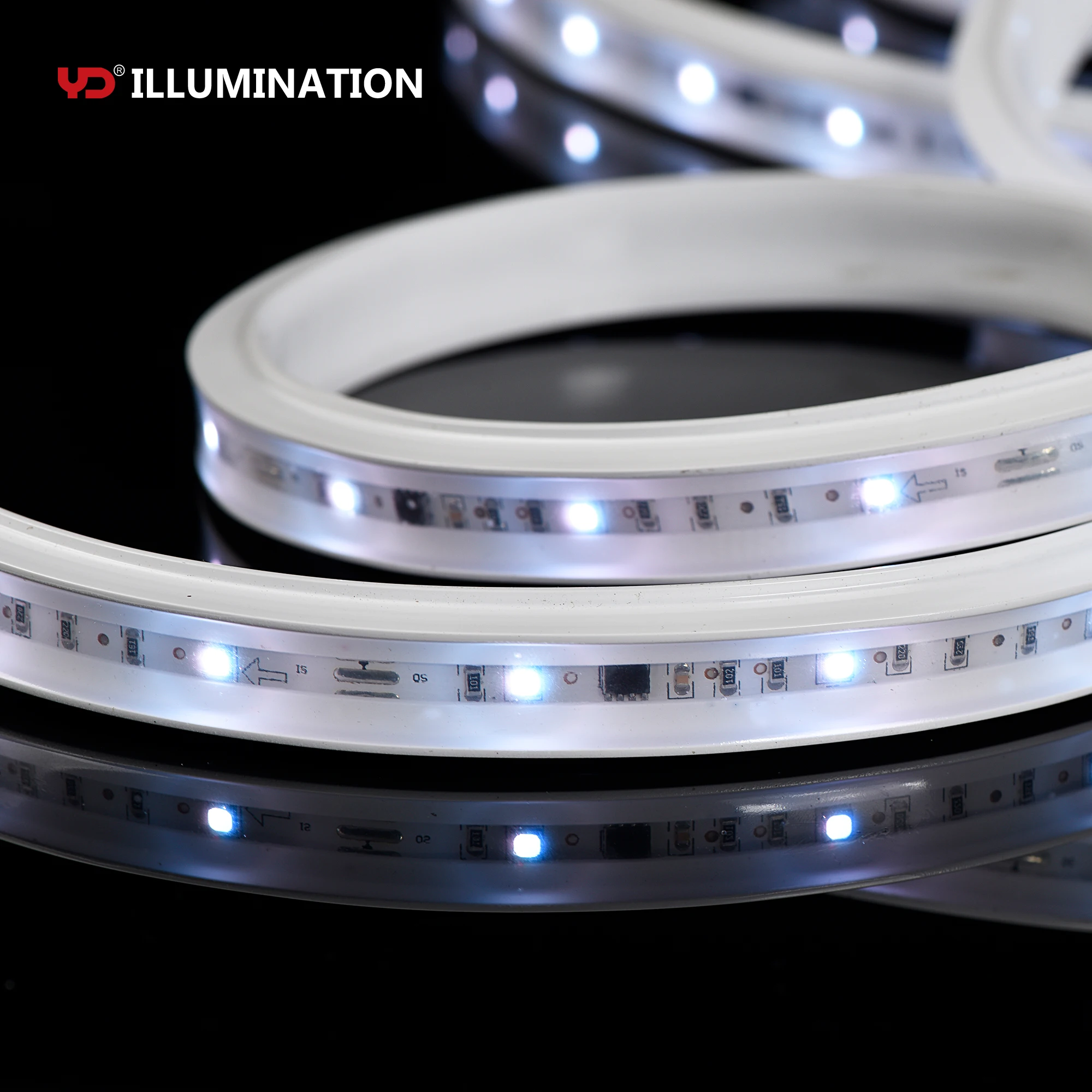 Outdoor long lifespan waterproof ip68 uv resistance flexible uv resistance dmx512 led strip