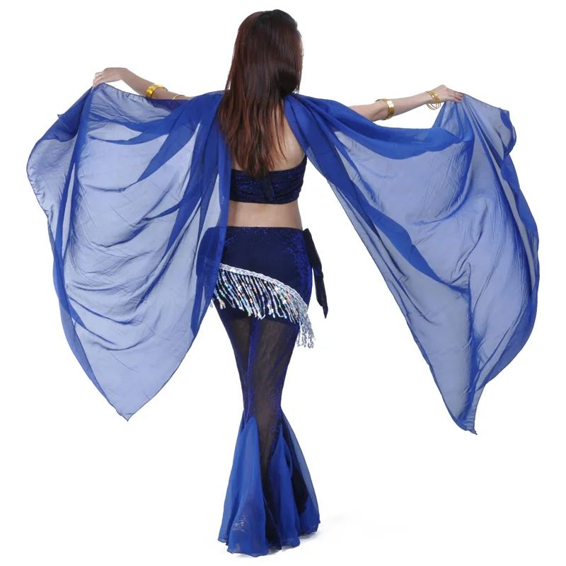Rectangle Chiffon Belly Dance Veil For Ladies