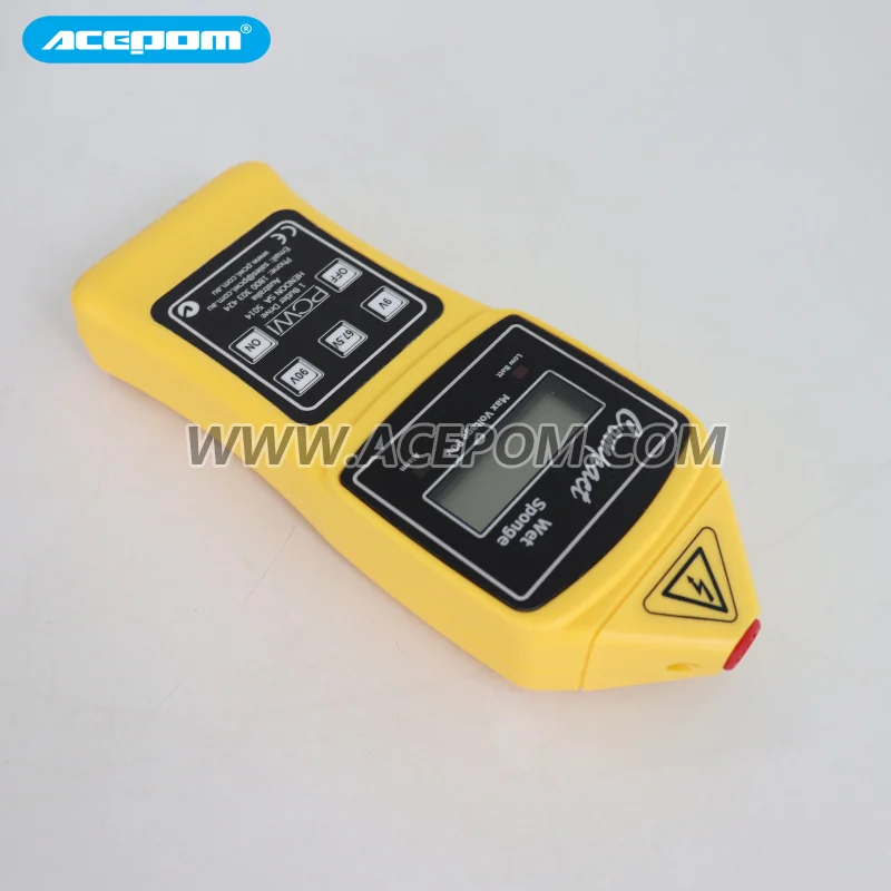 Wet sponge leak detector WETSPONGE Checking the coating anti-corrosion layer with seven meters of cable