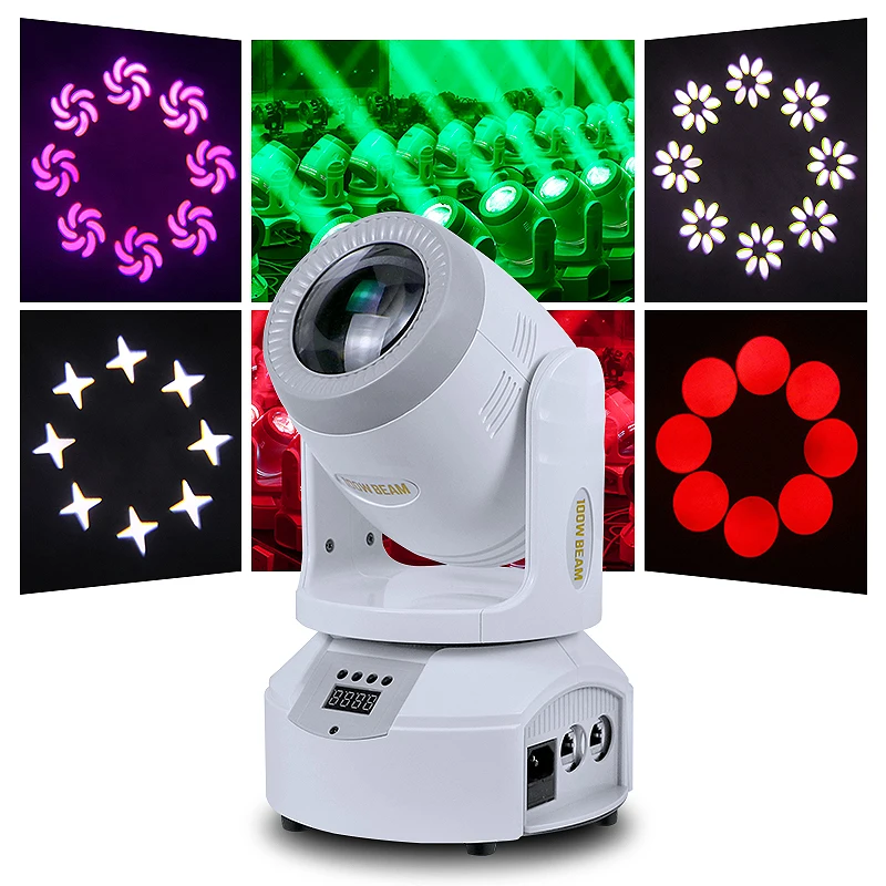 SHTX Special offer 100w beam moving head light for wedding Dj party show spotlight moving head light led stage lights