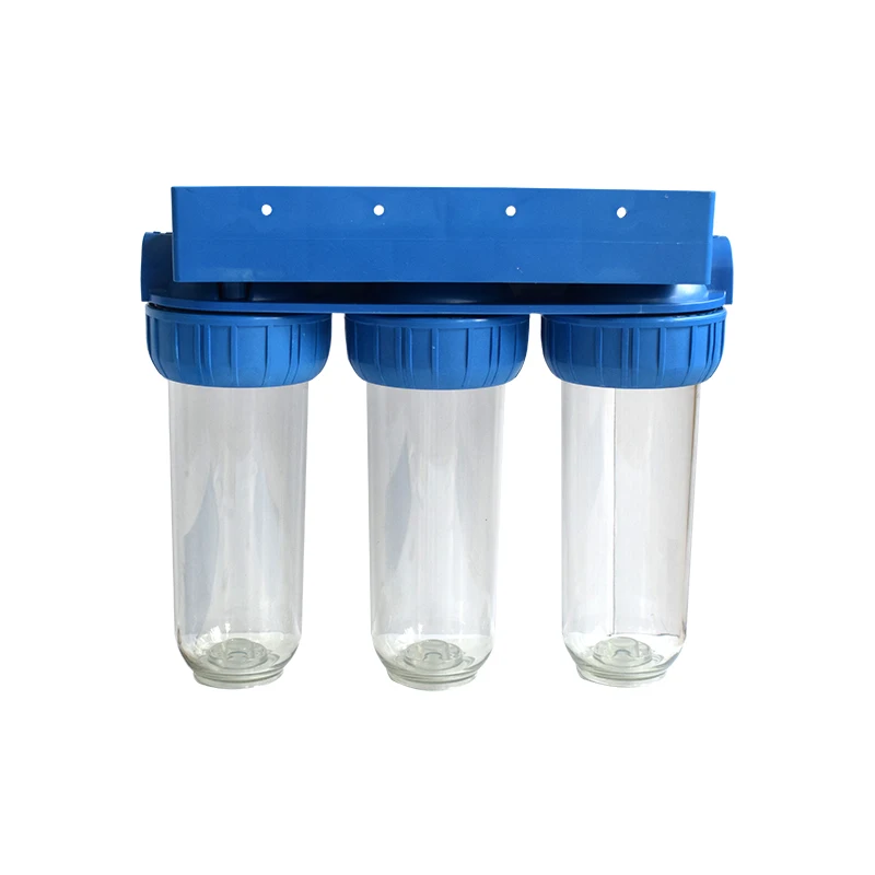 Triple Union ITALY type PET water purifier machine water filter systems pipeline water filters for home drinking
