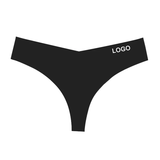 Hot Sell Wholesale Seamless Panties Ice Silk Hot Thong No Show Invisible Lingerie Women Seamless Panties Bikini Sexy for Women