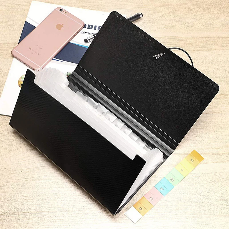 Высококачественная цветная Водонепроницаемая расширяющаяся папка для файлов формата А4 на заказ