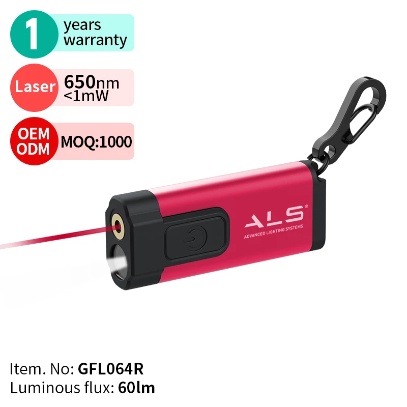 ALS White Light High Bright Led Eco Diving Flashlight Torch Waterproof Luminous high end laser mini flashlight torch