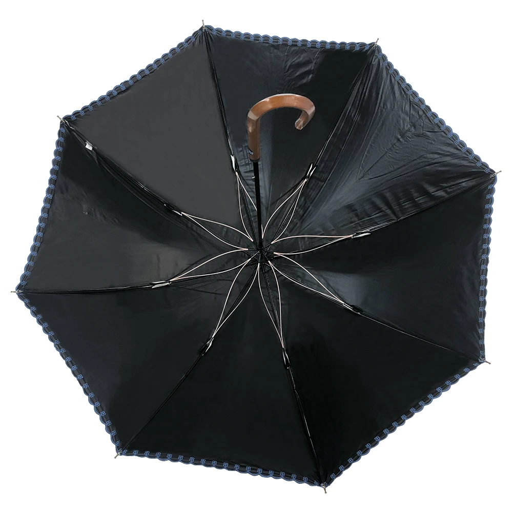 OVIDA 23 inch double 8 ribs sun-proof rain umbrella modern elegant lady umbrella for Japan
