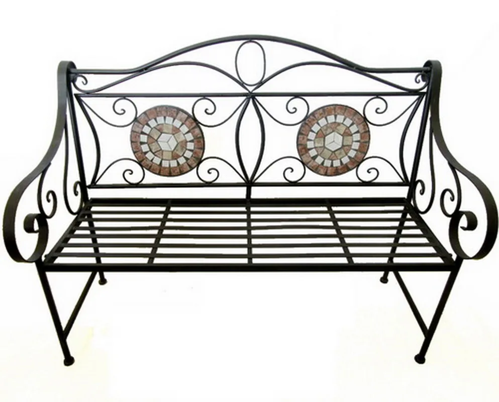 outdoor metal waterproof home Japanese Garden Swing Bench