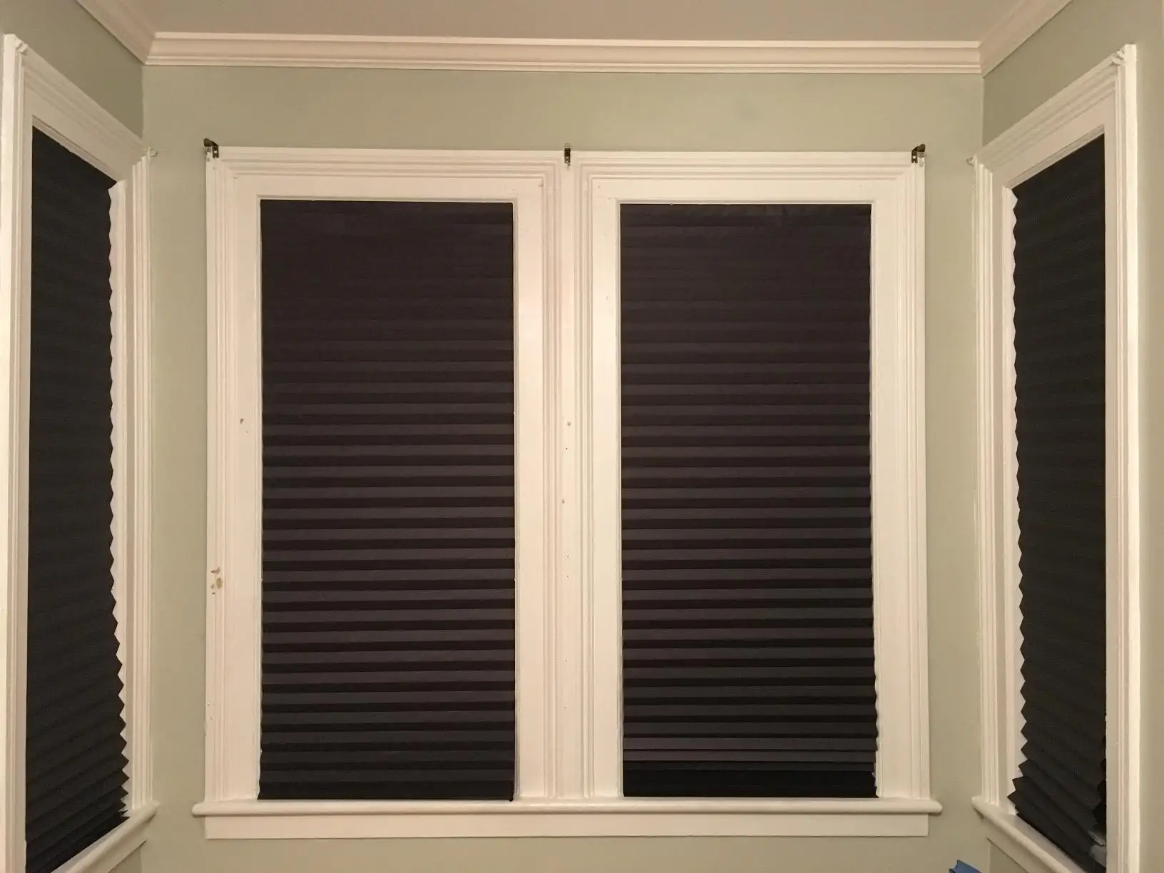 100 pleated curtain foundation paper curtain free of punching easy installation of shading window decoration temporary folds