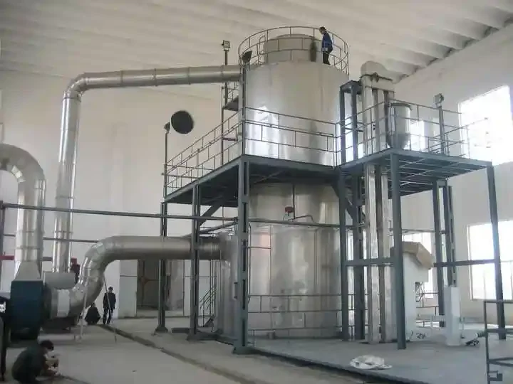High efficiency fruit puree mango tomato paste forced circulation evaporator
