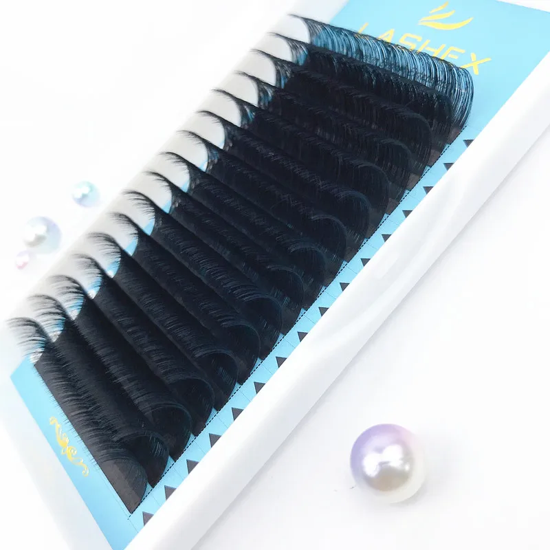 Korea private label lashes extension suppliers Factory eyelash extensions volume individual 3d mink eyelashes