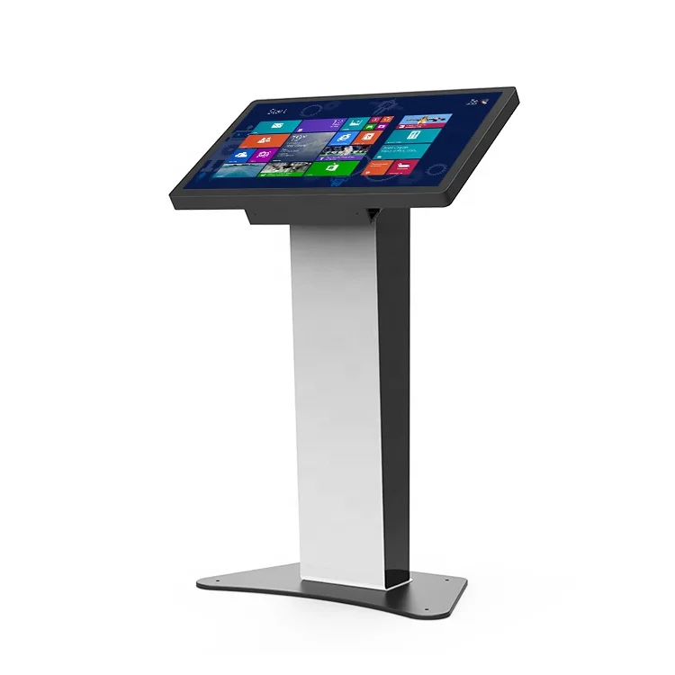 32 inch Android indoor interactive touch screen stand information kiosk