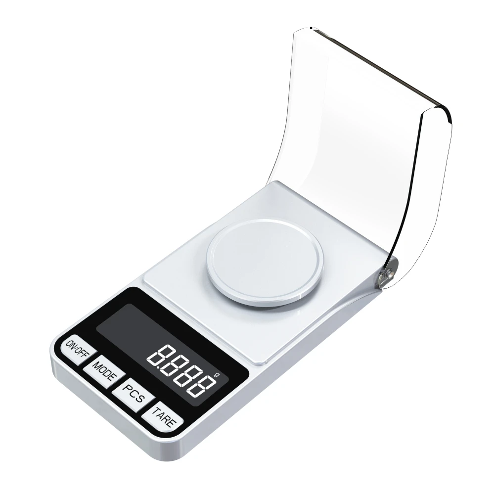 Changxie OEM/ODM 10g 20g 50g 100g/0.001g High Accuracy Mini LCD Digital Jewelry Scale Electronic Pocket Gold Diamond Scale
