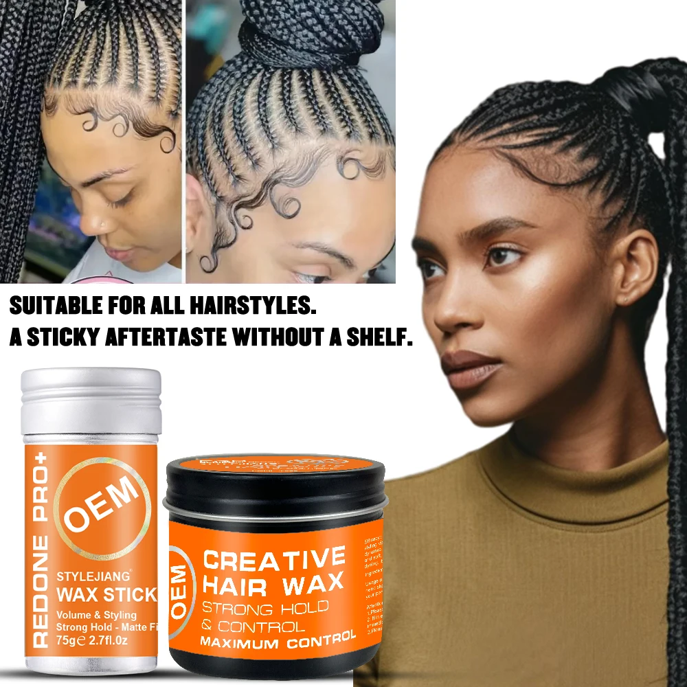 OEM ODM Hair Styling Wax Private Label Products Hair Styling Hold Wax Styling Balm Hair Wax Stick Gel for Men