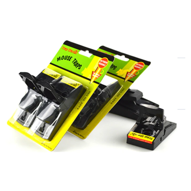 Portable easy set rat traps plastic mouse snap trap