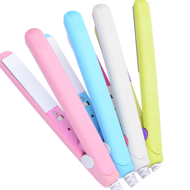 Professional Custom Plastic Chapinha De Cabelo MINI Hair Straightener, Hot Selling Ceramic Custom Flat Irons