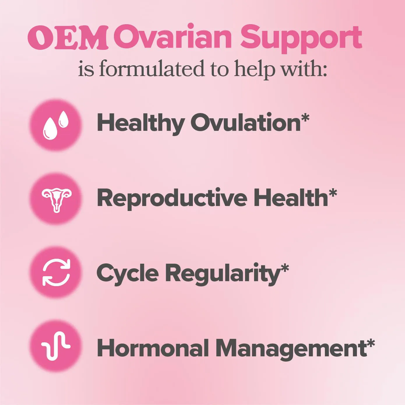 Ovarian Health Support-Hormone Balance for Women Inositol Supplement with DIM, Inositol, Folic Acid,Supports Healthy Ovulation