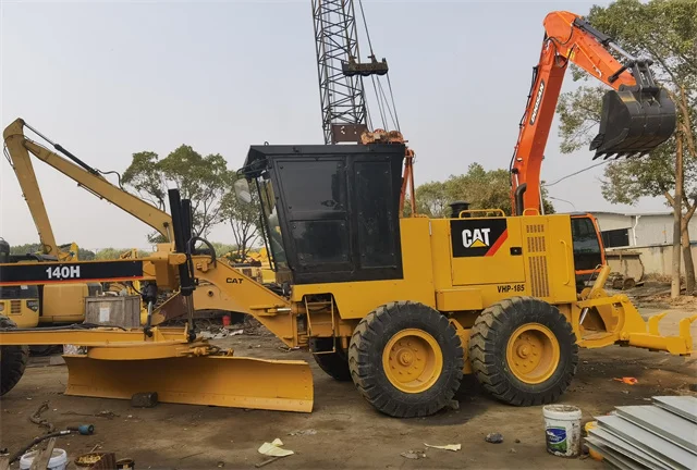 Good Condition Original Japan Used CAT 140H Motor Grader Used 140k 140h 140G Caterpillar CAT 140H used Motor Graders in Jin shan
