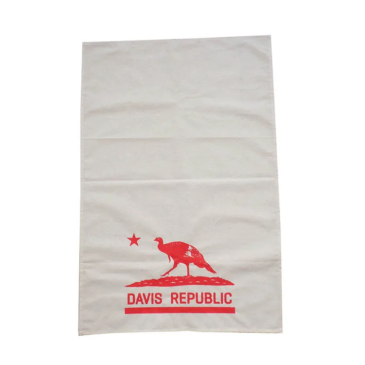 Screen Printed Organic Cotton tea towel