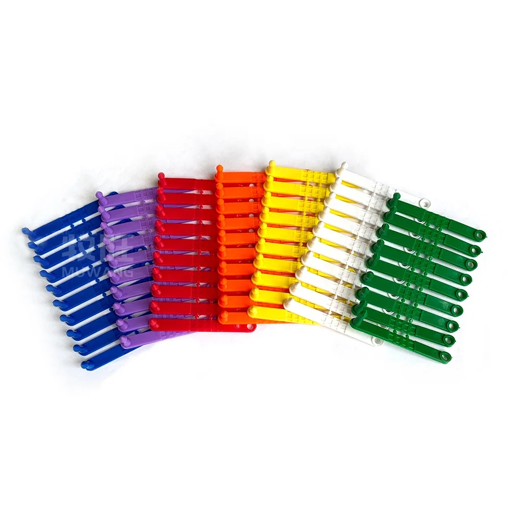 Plastic TPU Animal Yellow Connected Sheep Ear Tag Goat Ear Tag