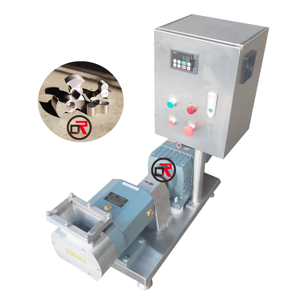 Industry good quality sanitary stainless steel 304 mayonnaise positive displacement rotary lobe pump
