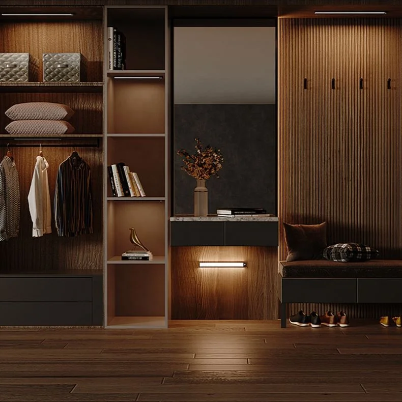 Motion Sensor LED Wardrobe Light LED Cabinet Light SMD Fixed Under Cabinet or Shelf