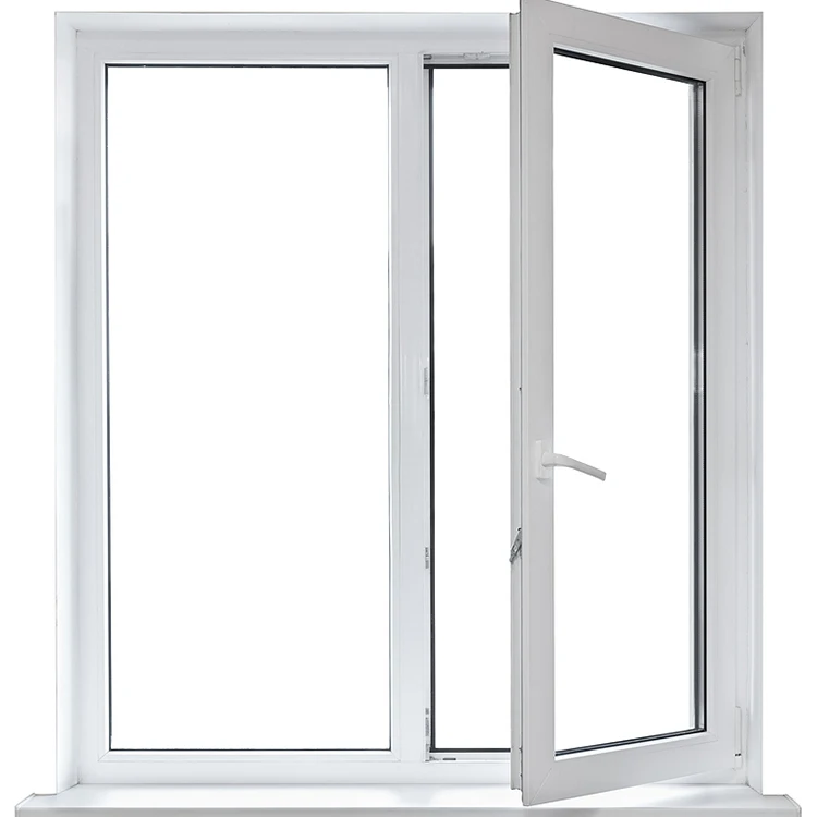 China Factory Price UUPVC  Vinyl  House Doors Windows 3 Panel Triple UPVC  Vinyl Casement Window