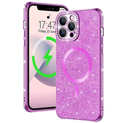 Laudtec Custom Transparent Clear Magnet Case For iPhone 13 Pro Max,Shockproof Magnetic Case Mobile Phone Case For iPhone 13//