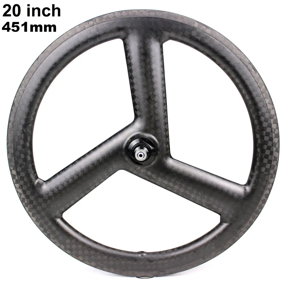 20inch 451mm Folding Bike Wheelset Clincher BMX Carbon Wheels  Disc Brake or rim brake