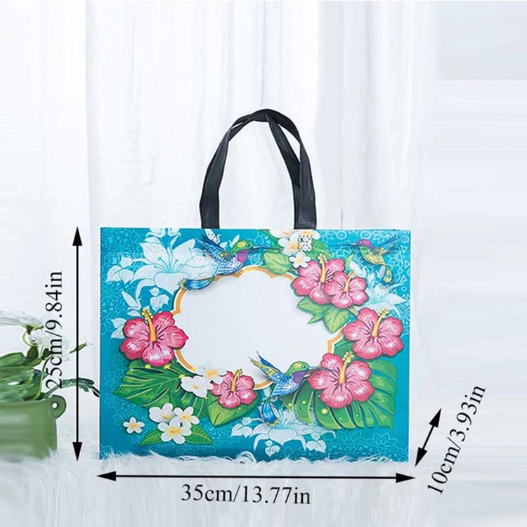 Non Woven Tote Shopping Bags Highest Quality Custom Logo Printed Cheap Eco Friendly Recycled Laminated PP OEM Handled Ruiding