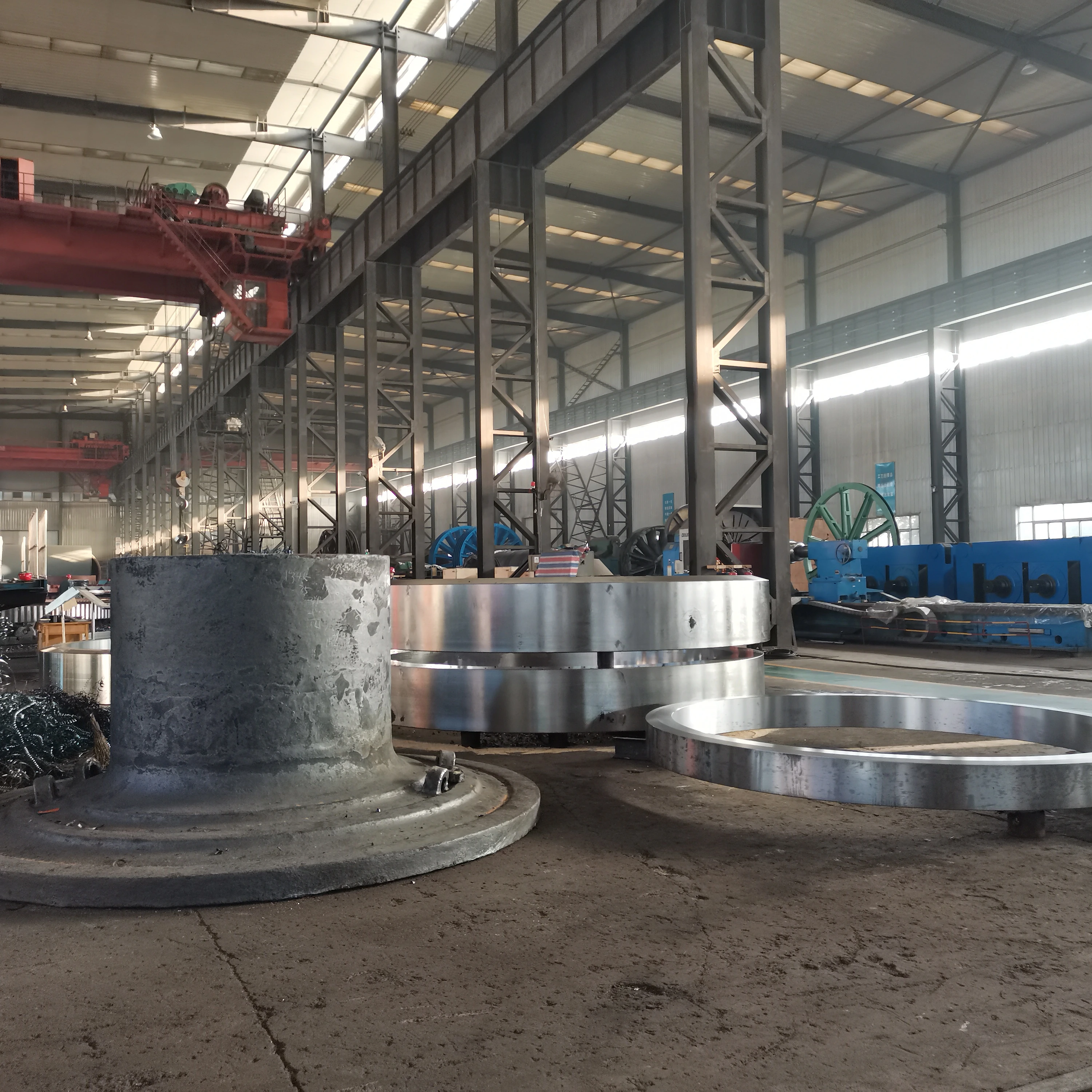 Luoyang CIC OEM ball mill hollow shaft forging end cover shaft