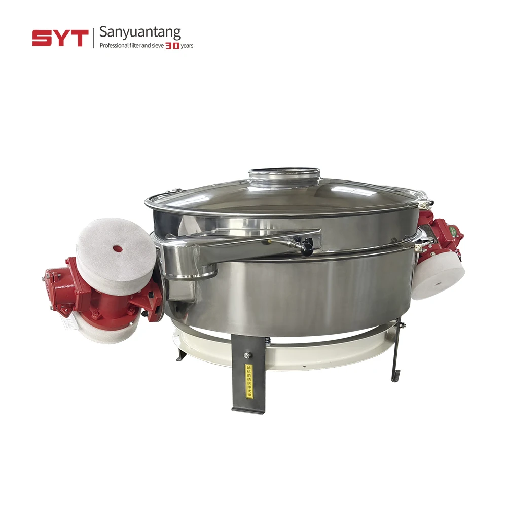 Direct Discharge Vibrating Screen Straight Flow Vibration