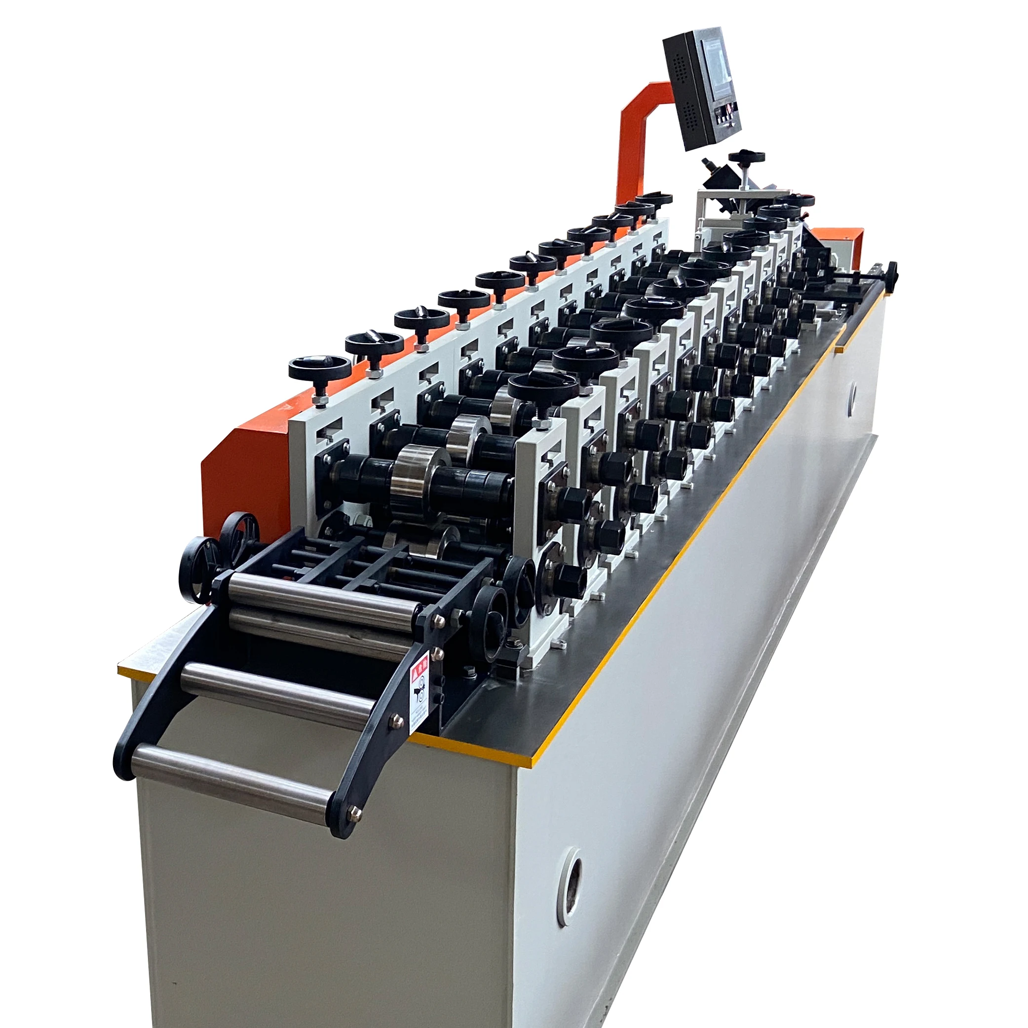Keel C U Channel Roll Form Master Metal Sectional Frames Keel Light Gauge Steel Framing Keel Making Machine