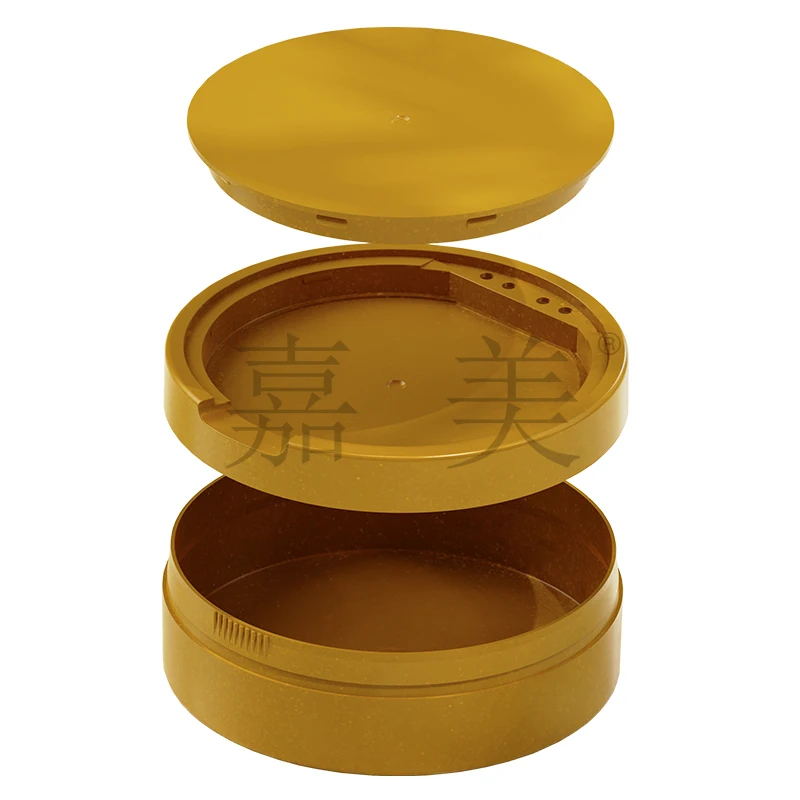 Пластиковая упаковка для snus одноразовая упаковочная коробка Snus контейнер табака никотиновые пакеты 70*24 мм круглые