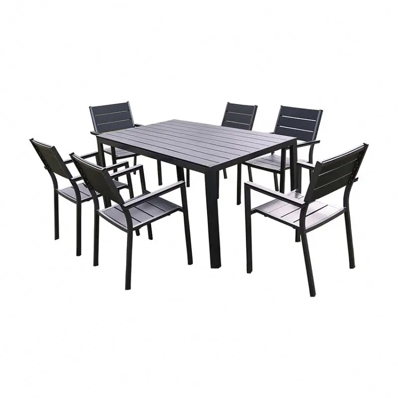 Marble Outdoor furniture dining table  european classic style chair and table dining
