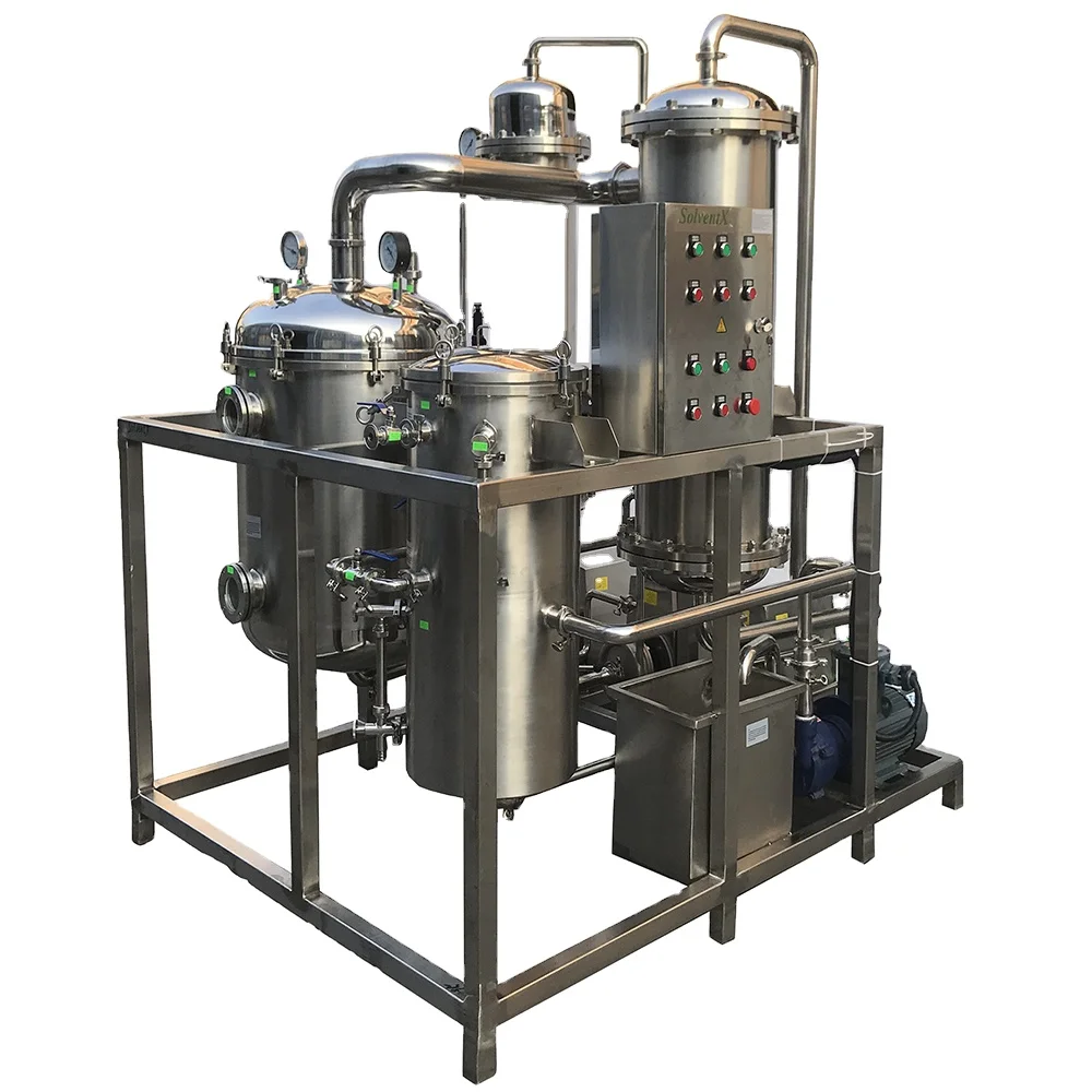 Дистилляционная башня для использования в травах, модель падающего пленочного испарителя для промышленной зоны