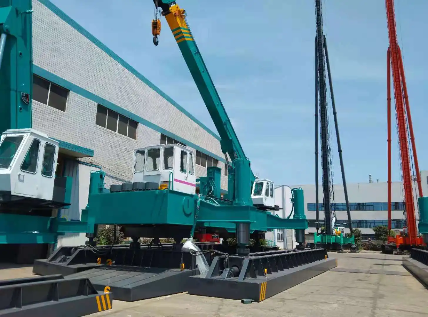 Hot Sale Factory Price New 1260 Ton Hydraulic Static Pile Driver for Jacking Phc Piling Machine Construction Machinery
