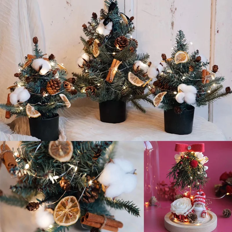 Декоративная гирлянда из медной проволоки 10 светодиодов батарея CR2032