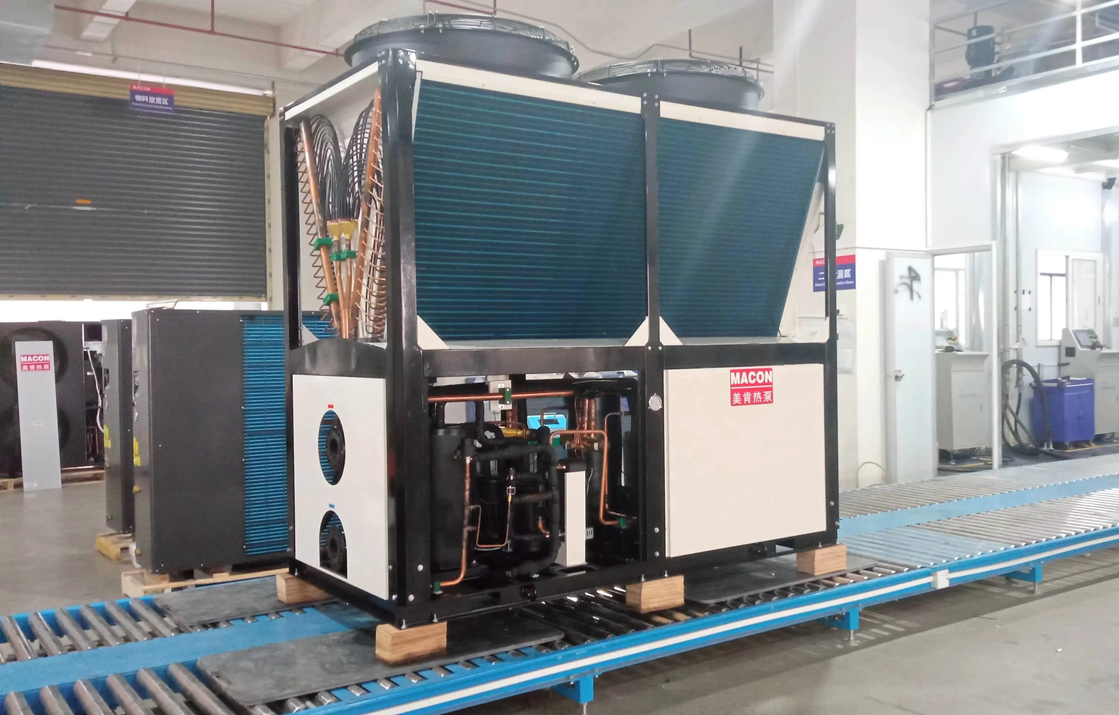 Commercial and industrial high temperature heat pump 85 degrees Celsius hot water heater air source heat pump  water heater