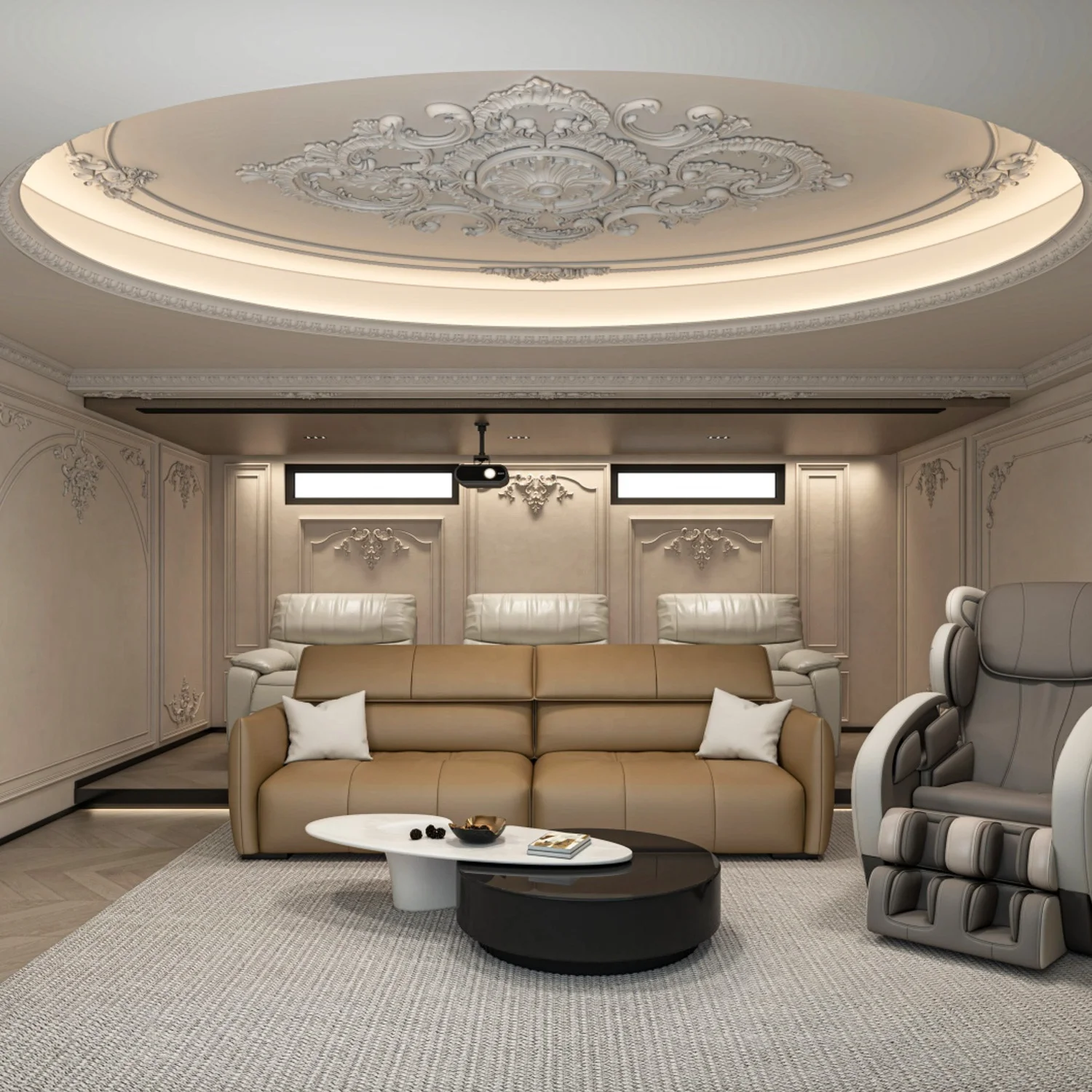 2024 Auuan High Quality Cheaper Price Luxury And Classic Design Style Polyurethane Material Decoration High Density