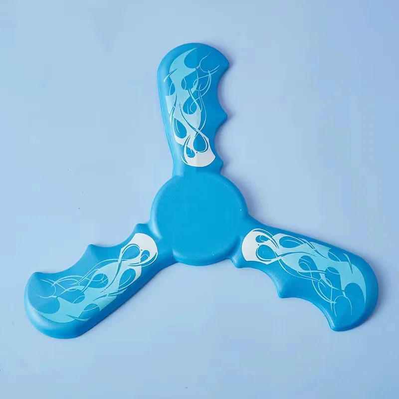 Factory Direct ST3005 Kids Soft Eva Foam Three Bladed Boomerang Non-formaldehyde Toy Outdoor Safe Game Toy