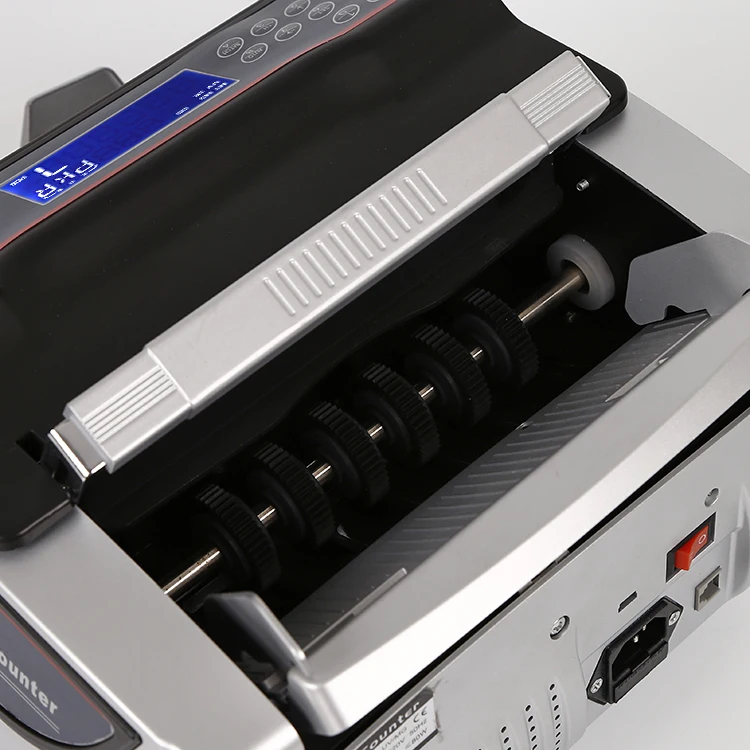 Cash Counting Machine Money Counter Currency Discriminator Counter Portable Bill Counter With Plug  2825
