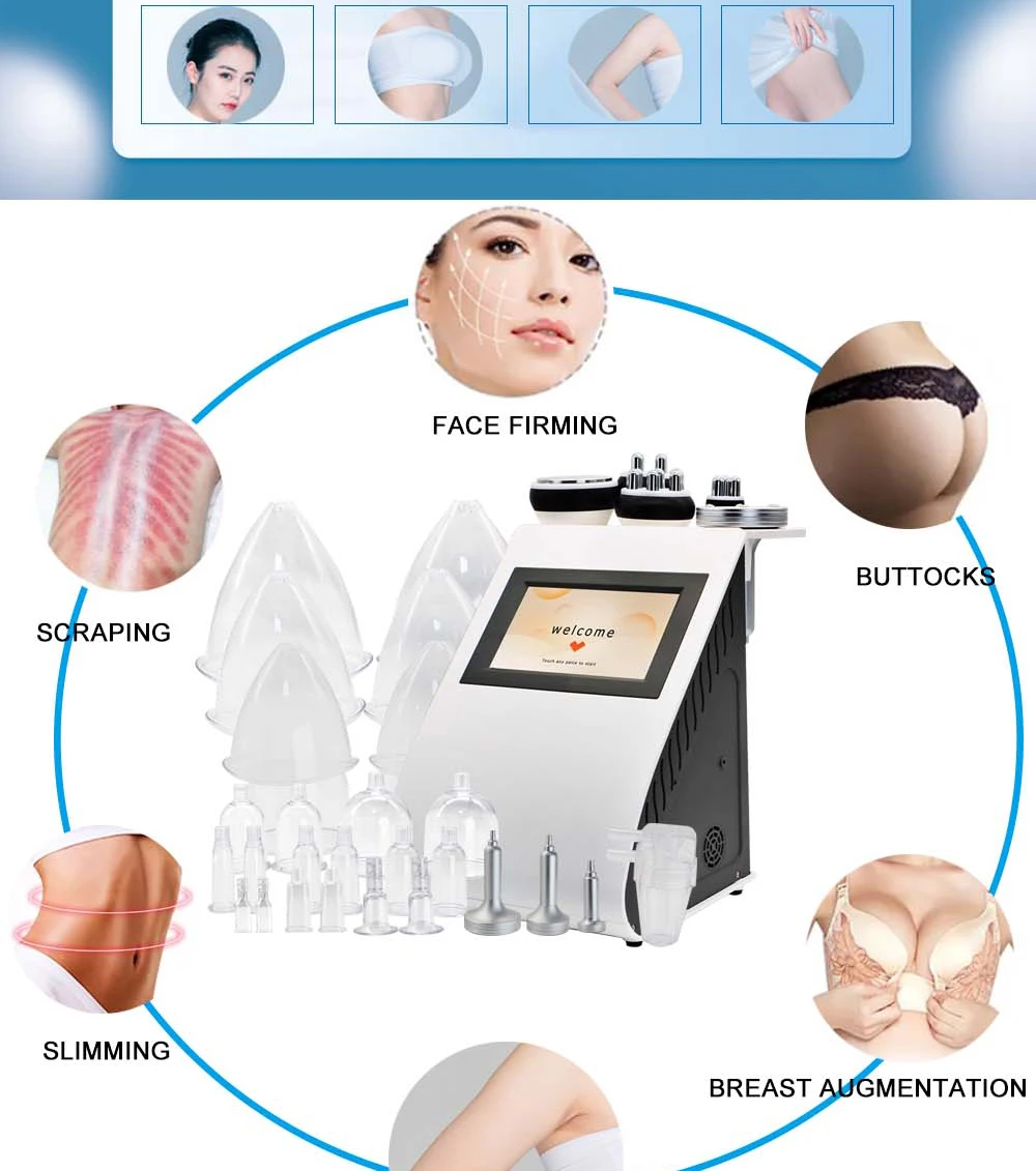 Breast enlargement pump vacuum cupping and butt enlargement body breast massage machine