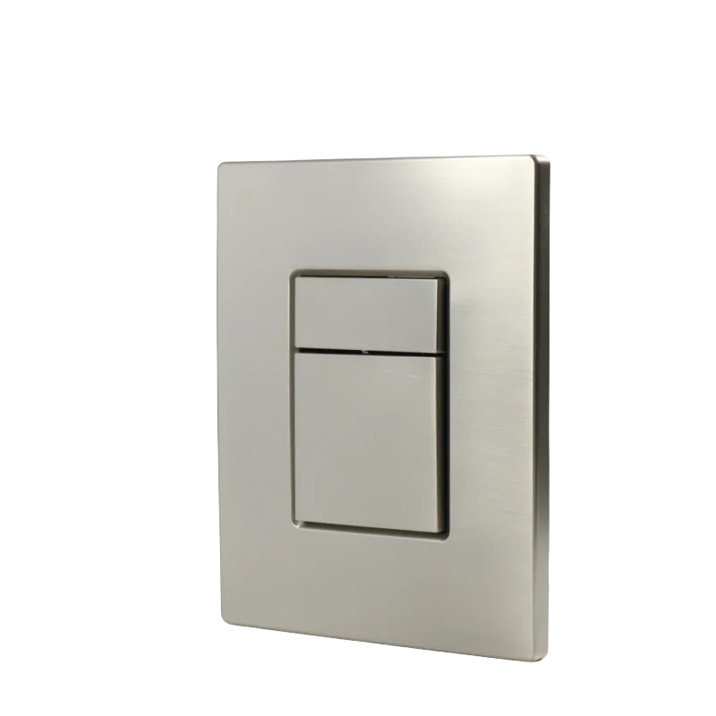 2024 Dual Flush Actuator Plate for Concealed Cisterns Brushed Matt Gold Toilet Flush Plates Flush Buttons