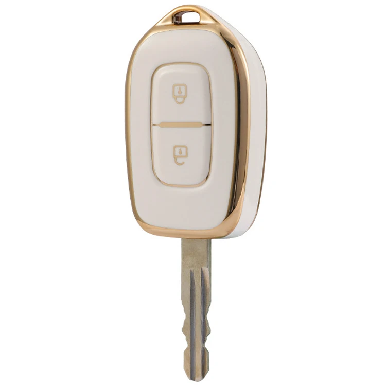 French Car New arrival 2 buttons TPU car key case Cover for Duster Dacia Scenic