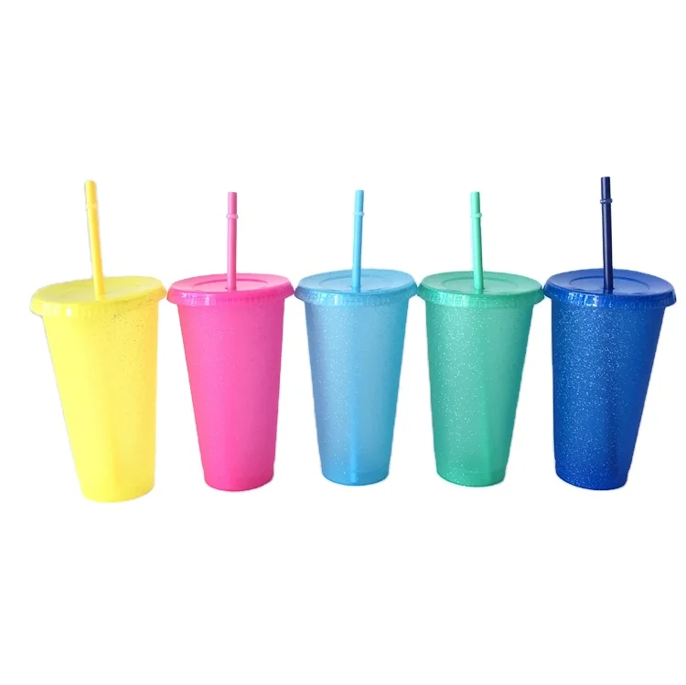 New Arrival New Design Eco Friendly Cold Coffee 24oz Plastic Cups