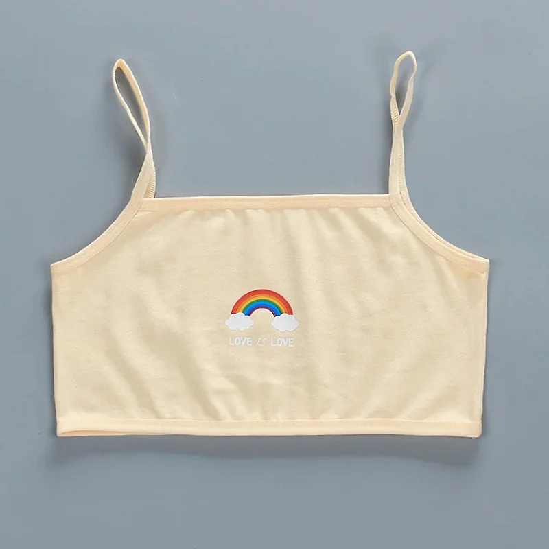 Summer Kids Underwear Comfortable Breast Care Bra for Girls Teens Stylish and Cool Training Vest