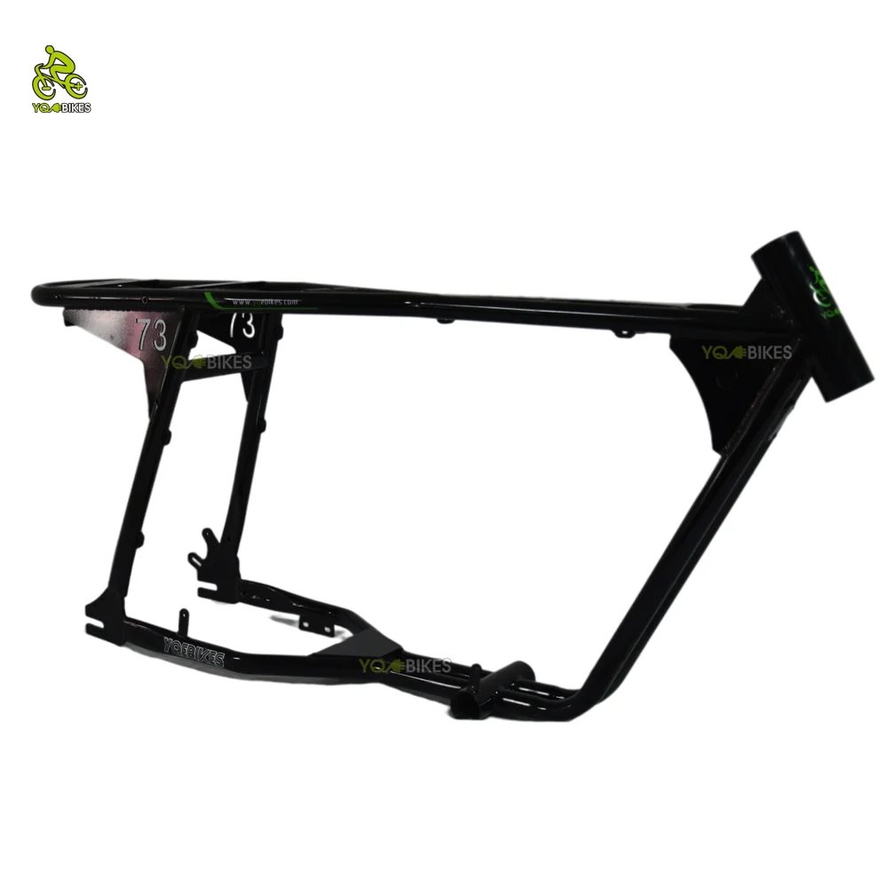 YQEBIKES New Custom Made 20 inch Fat Road Bike Frame Super Power e Bike 73 S2 Kit Mountain Bike Frame with Suspension Mudguard
