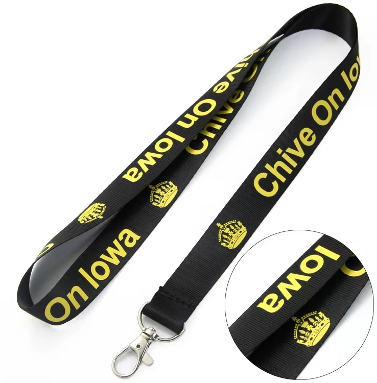 Factory Direct Sales Cheap Promotional Beautiful Teacher Lanyard Boho PVC Nylon Lanyards for Gift