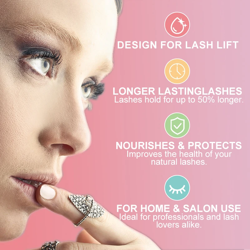 Professional Eyelash Lift Kit Eyelash Extension Kit Long Lasting Wave Lash Curling for Home or Salon Use