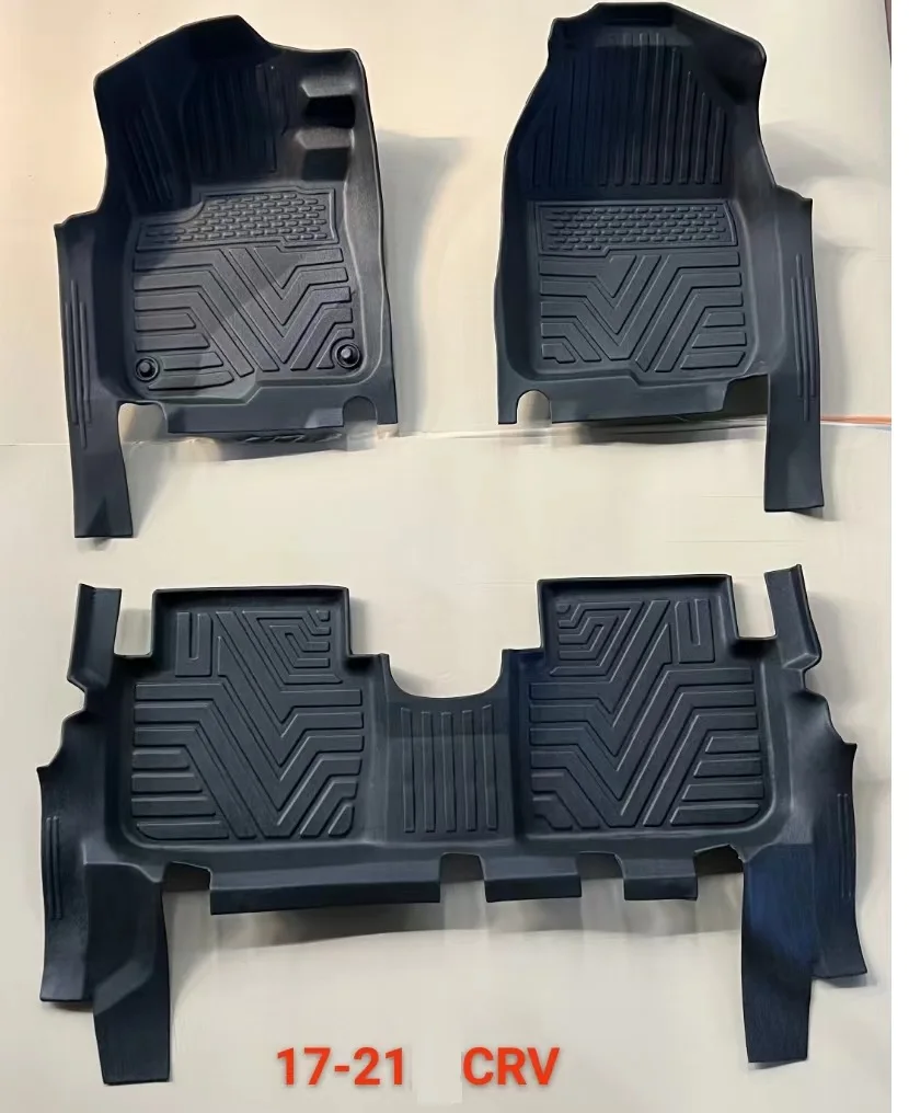 New Arrival Interior Accessories Car Mats Anti-skid Waterproof Full Set 3d Tpe Car Foot Mats For HONDA CRV 2023