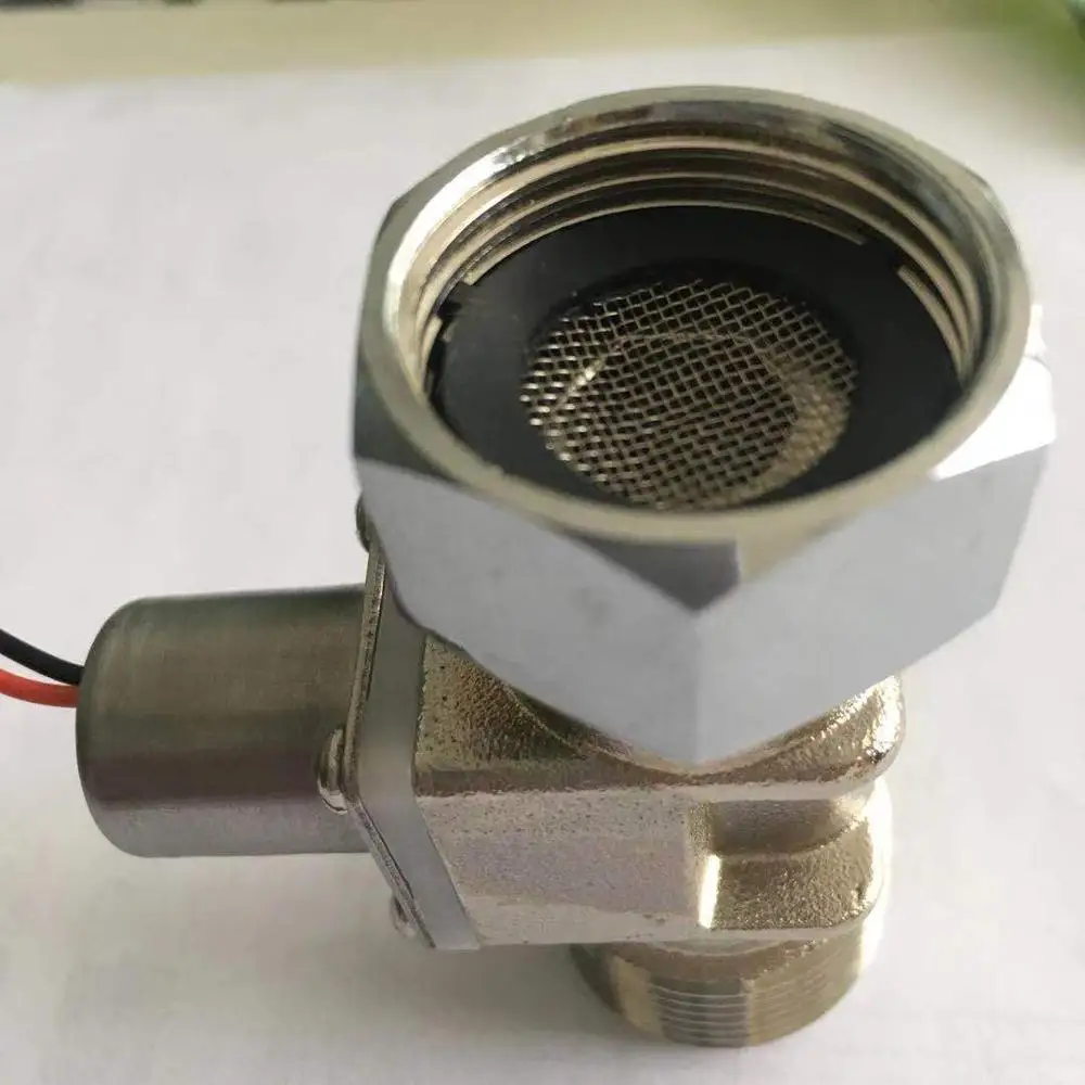 G1/2 латунный фиксирующий Штекерный разъем Соленоидный клапан